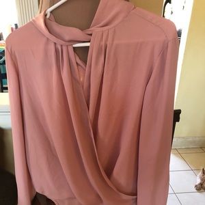 Dusty pink blouse